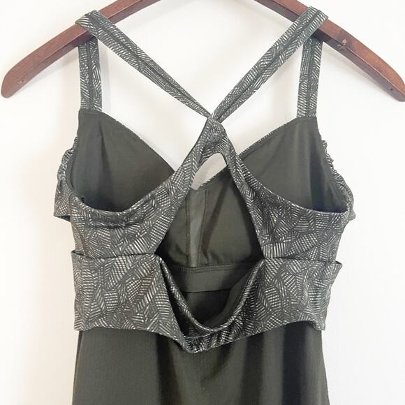 LULULEMON Wrap It Up Workout Tank Gator Green 6 - Picture 7 of 10